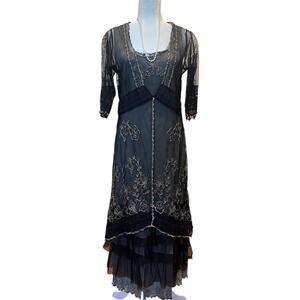 Hopeless Romantic Dress Titanic | 1920s | Downton Abbey Black Lace